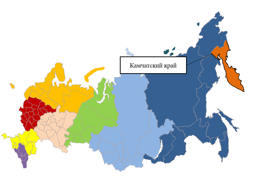 Карта 23 года. Камчатский федеральный округ. Карта России 23. Карта ДФО 2021 Г.