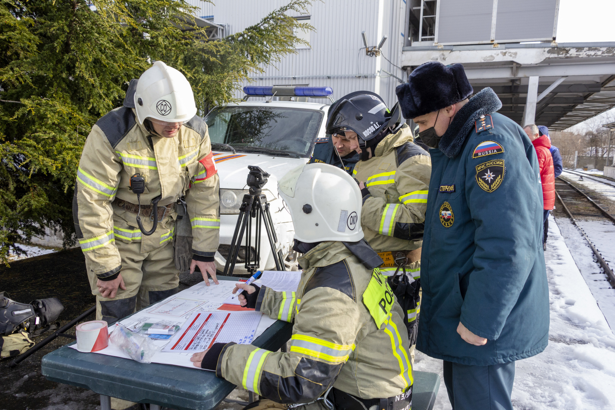 В Симферополе прошли первые в этом году пожарно-тактические учения по  тушению пожара по повышенному рангу сложности - Новости - МЧС России