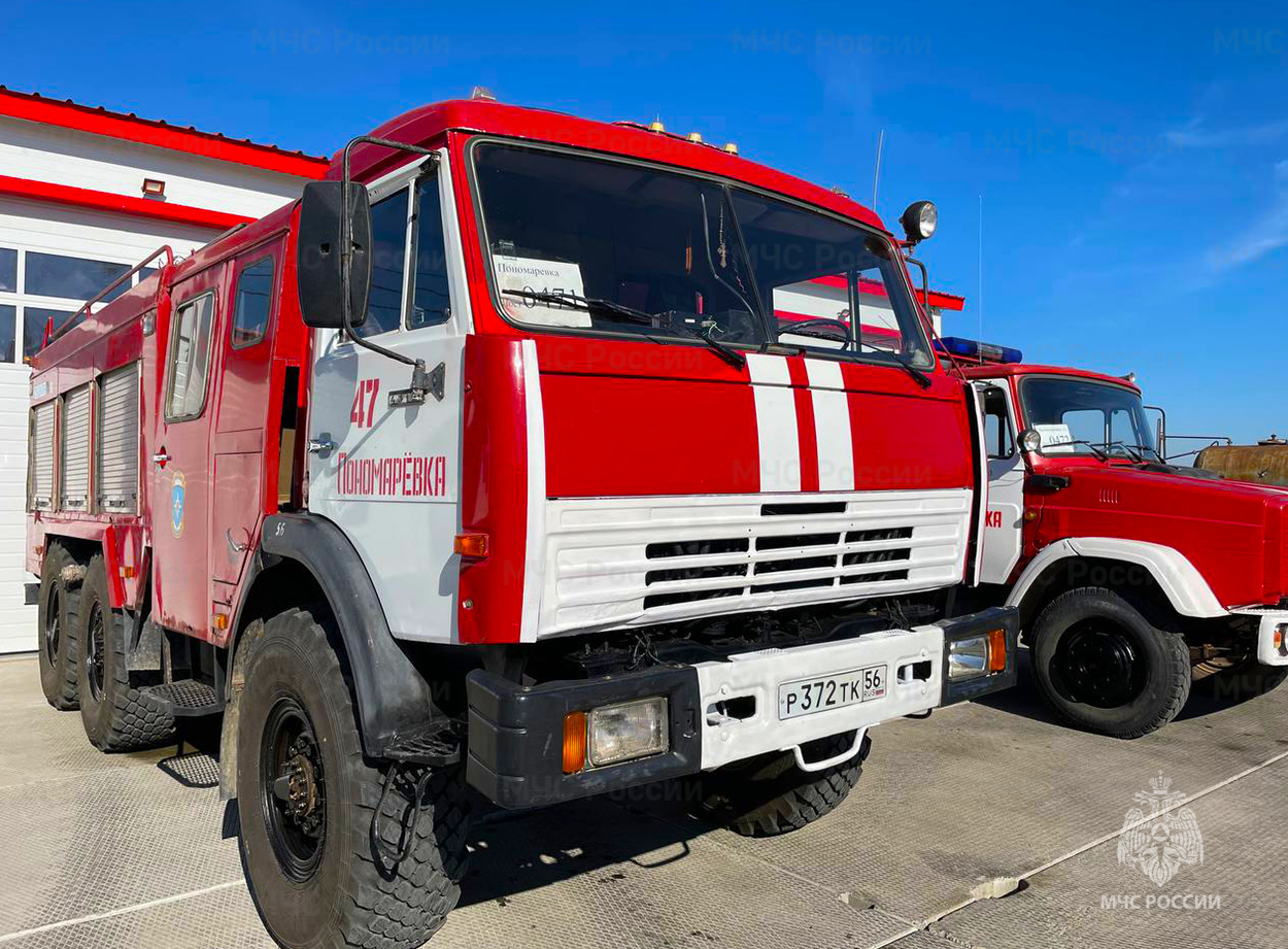 В Оренбургской области ввели в эксплуатацию новые пожарные депо МЧС России  - Новости - МЧС России