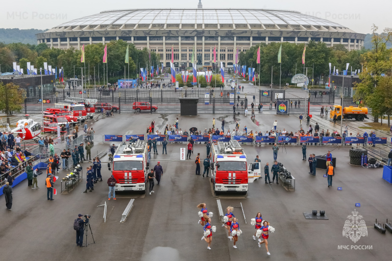 Состоялся Открытый чемпионат Москвы по боевому развертыванию