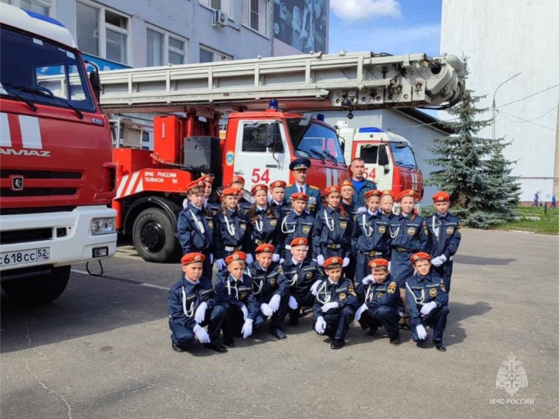 В Нижегородской области открылся новый кадетский класс