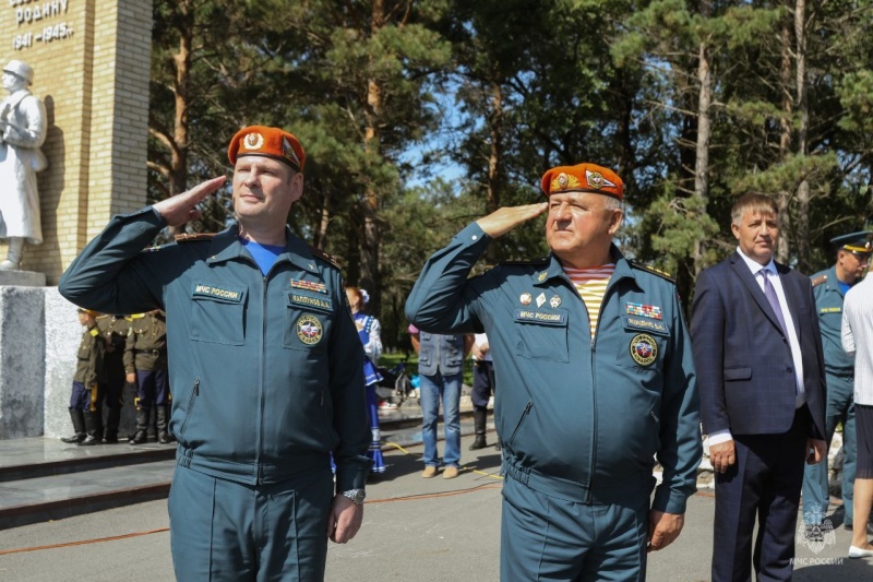 В Приморском крае состоялась торжественная церемония посвящения школьников в кадеты