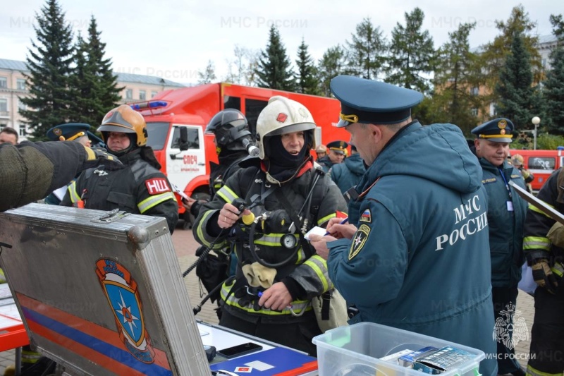 В Архангельском театре драмы имени М.В. Ломоносова прошло масштабное пожарно-тактическое учение