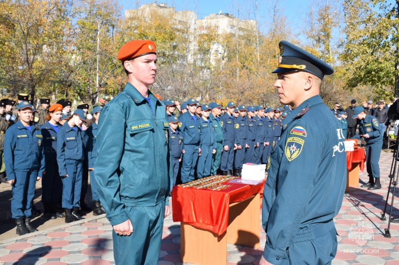 Сразу 93 школьника приняты в ряды кадетского движения Забайкальского края