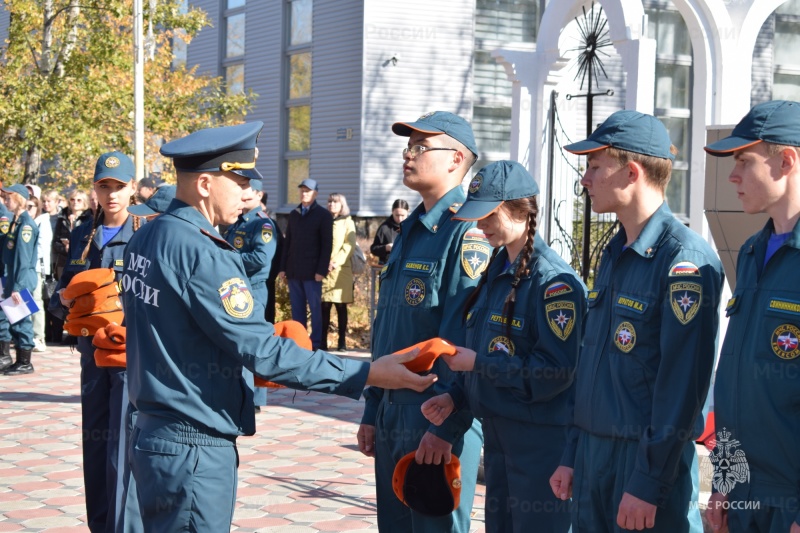 Сразу 93 школьника приняты в ряды кадетского движения Забайкальского края