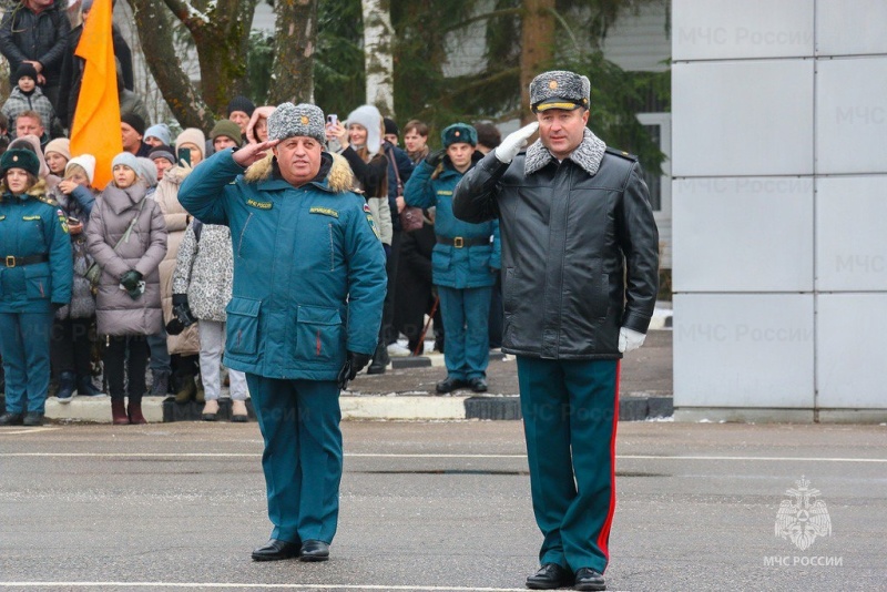 Новобранцы Ногинского спасательного центра МЧС России приняли присягу